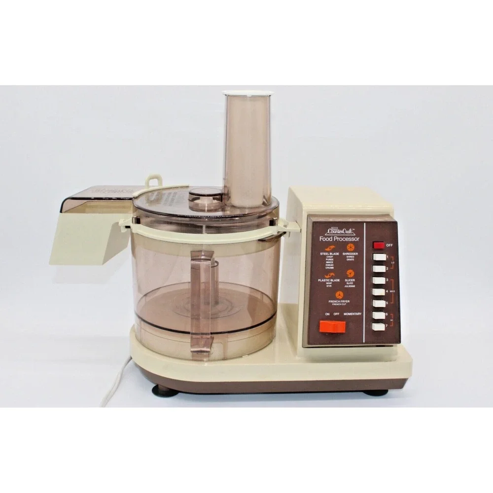 Vtg SEARS FOOD PROCESSOR 7-SPEED‎ Blender Appliance COUNTER CRAFT 400 Works